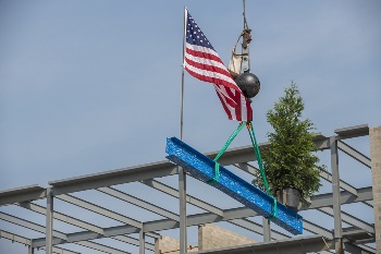 beam topping out ceremony