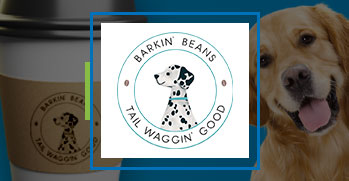Barkin' Beans Coffee logo