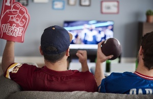 guys watching football