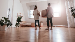 couple moving into new home